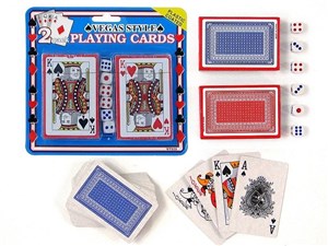 Picture of Karty do gry 2 talie + kości