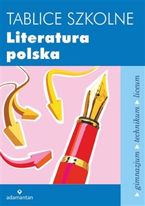 Picture of Tablice szkolne Literatura polska