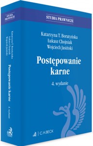 Picture of Postępowanie karne WYD.4/2019