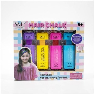 Obrazek Kolorowe kredki do włosów