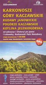 Picture of Karkonosze Góry Kaczawskie Rudawy Janowickie Pogórze Kaczawskie Kotlina Jeleniogórska mapa turystyczna 1: 50 000