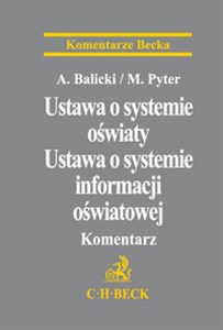 Picture of Ustawa o systemie oświaty Ustawa o systemie informacji oświatowej Komentarz
