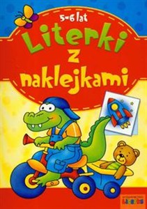 Picture of Literki z naklejkami 5-6 lat