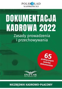 Obrazek Dokumentacja kadrowa 2022 Zasady prowadzenia i przechowywanie. Niezbędnik kadrowo-płacowy