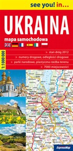 Obrazek Ukraina 1:1 000 000 mapa samochodowa