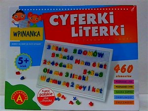 Obrazek Wpinanka cyferki i literki