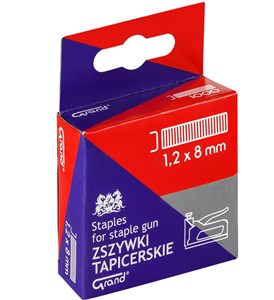 Obrazek Zszywki do zszywacza tapicerskiego - takera 1,2x8 GRAND
