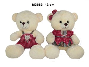 Picture of Miś w ubranku 42cm MIX