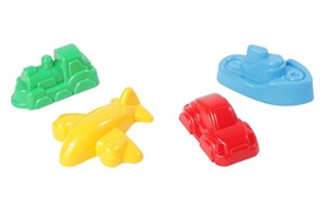 Obrazek Foremki do piasku pojazdy MIX