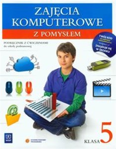 Obrazek Zajęcia komputerowe z pomysłem 5 Podręcznik z ćwiczeniami szkoła podstawowa