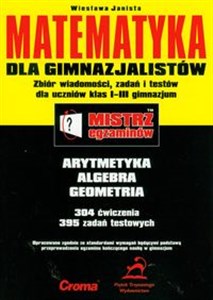 Picture of Mistrz egzaminów Matematyka Zbiór zadań