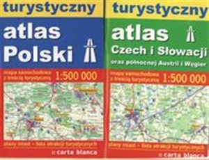 Obrazek Turystyczny atlas Czech i Słowacji oraz północnej Austrii i Węgier / Turystyczny atlas Polski