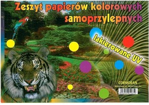 Picture of Zeszyt papierów kolorowych A4 samoprz. lakierowane