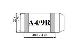Obrazek Okładki D&D 4/9R 25 sztuk w paczce