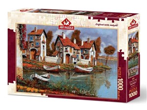 Picture of Puzzle 1000 Włochy, Domy w mieście Cerchio