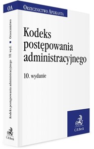 Picture of Kodeks postępowania administracyjnego Orzecznictwo Aplikanta