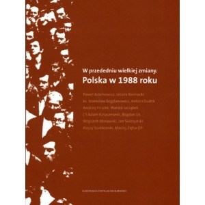 Picture of W przededniu wielkiej zmiany Polska w 1988 roku z płytą CD