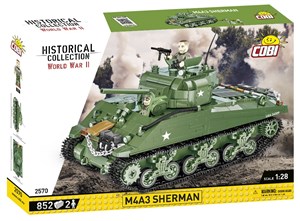 Picture of HC WWII /2570/ M4A3 SHERMAN 852 KL. COBI-2570