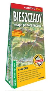Picture of Bieszczady Mapa panoramiczna; laminowana mapa turystyczna 1:60 000