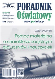 Picture of Poradnik Oświatowy Pomoc materialna o charakterze socjalnym dla uczniów i nauczycieli