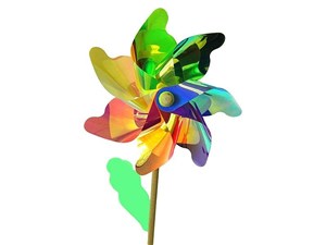 Picture of Wiatrak kwiatek 24cm MIX