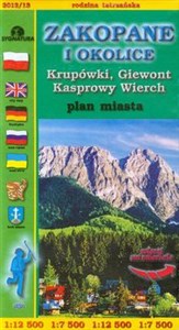 Picture of Zakopane i okolice Plan miasta Krupówki, Giewont, Kasprowy Wierch