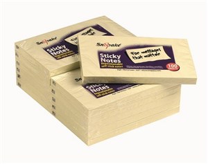 Picture of Karteczki samoprzylepne 127x76 żółte 100