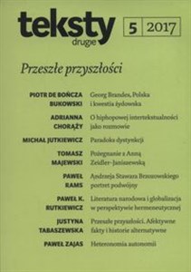 Obrazek Teksty drugie 5/2017 Przeszłe przyszłości