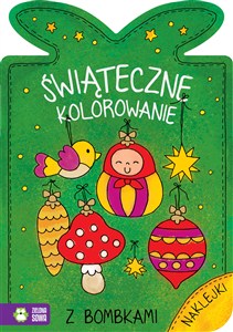Obrazek Świąteczne kolorowanie z bombkami