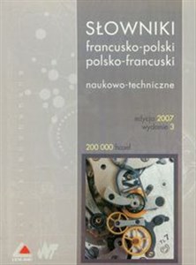 Obrazek Słowniki francusko-polski polsko-francuski Naukowo-techniczne
