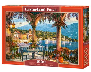 Picture of Puzzle 1000 Mediterranean Veranda C-105120-2