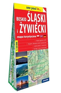 Obrazek Beskid Śląski i Żywiecki papierowa mapa turystyczna 1:50 000