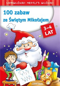 Obrazek 100 zabaw ze Świętym Mikołajem. Łamigłówki mądrej główki