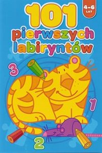 Obrazek 101 pierwszych labiryntów 4-6 lat