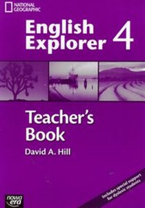 Picture of English Explorer 4 Teacher's Book z płytą CD