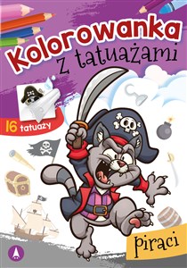 Picture of Kolorowanka z tatuażami Piraci