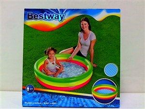 Obrazek Basen dmuchany tęcza 102x25cm