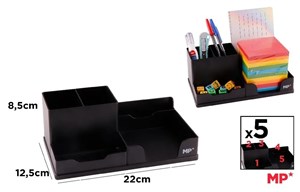 Obrazek Organizer na biurko czarny