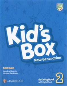 Picture of Kid's Box New Generation 2 Activity Book with Digital Pack