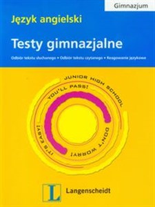Obrazek Testy gimnazjalne Język angielski + CD gimnazjum