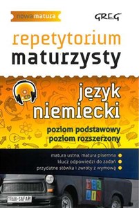 Picture of Repetytorium maturzysty Język niemiecki Poziom podstawowy i rozszerzony Szkoła ponadgimnazjalna