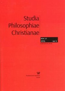 Picture of Studia Philosophiae Christianae 2016/4