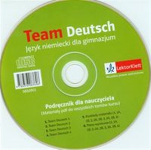Obrazek Team Deutsch Podręcznik dla nauczyciela CD Gimnazjum
