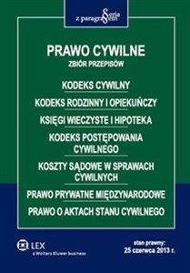 Obrazek Prawo cywilne Zbiór przepisów