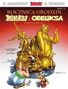 Obrazek Asteriks 34 Rocznica urodzin Asteriksa i Obeliksa Złota księga