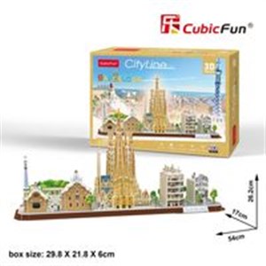 Picture of Puzzle 3D City Line Barcelona