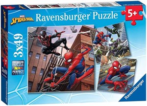 Picture of Puzzle 3x49 Spiderman w akcji
