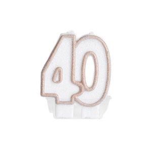 Obrazek Świeczka jubileuszowa 40