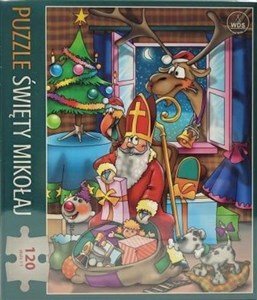 Picture of Puzzle 120 - Święty Mikołaj