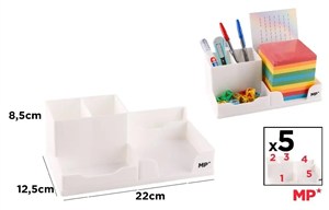 Obrazek Organizer na biurko biały